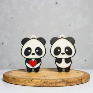 Panda - Nøkkelring