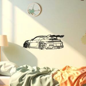 Porche 911 GT3 RS - Veggkunst