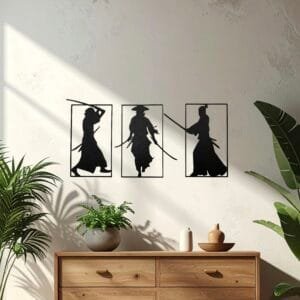 Samurai - Veggkunst